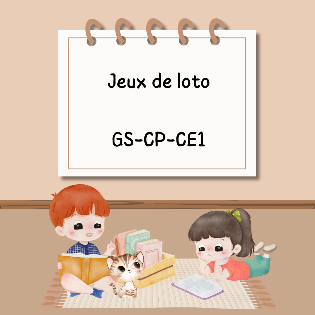 Jeux de loto GS CP CE1