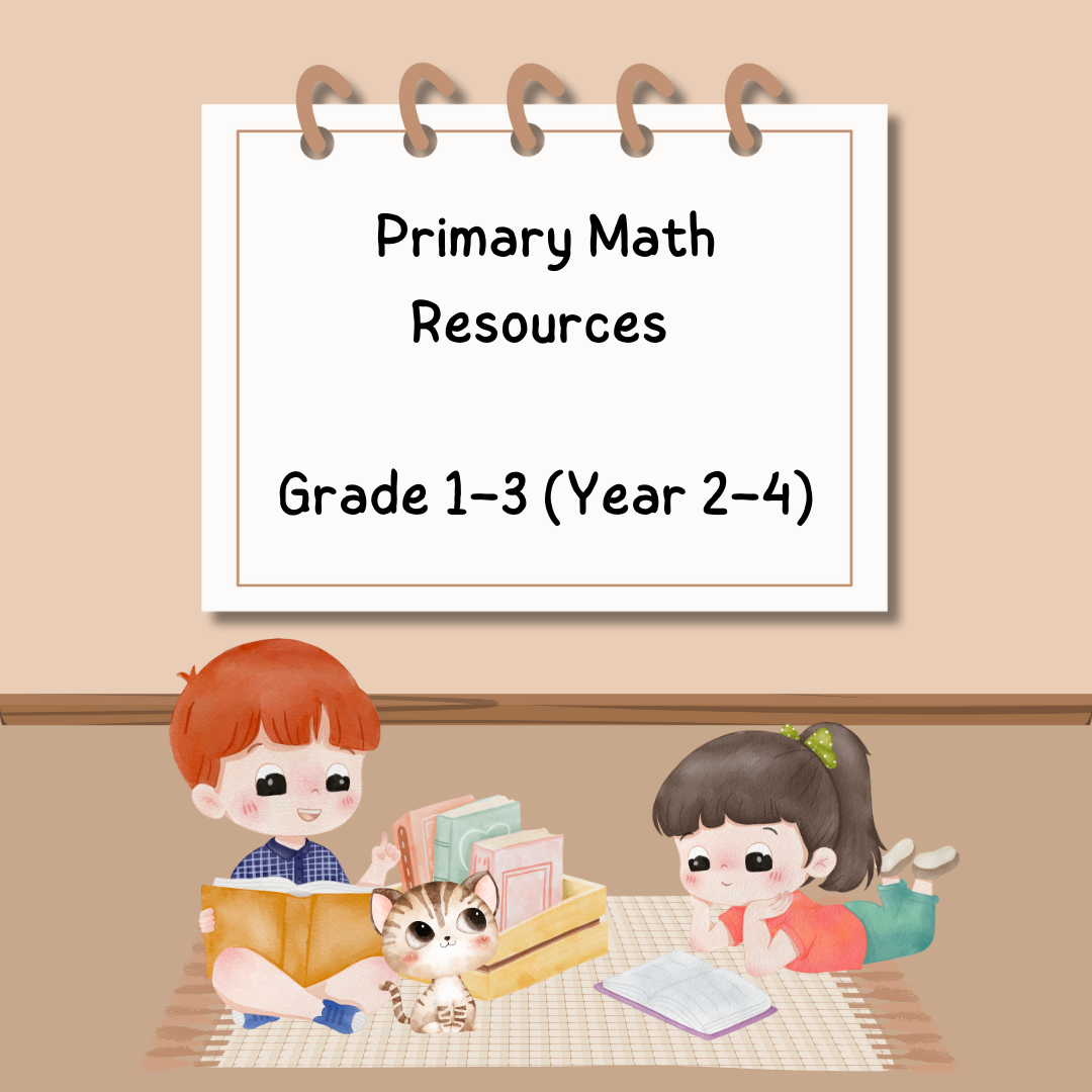 Primary Mathematics Resources – Ages 6–9 (Grade 1–3 / Year 2–4)