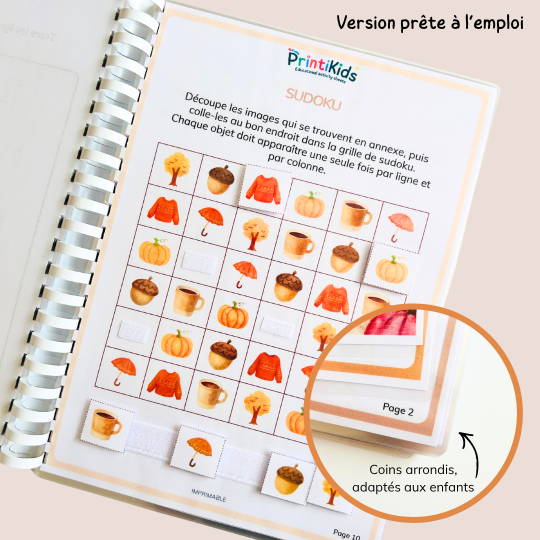 Maxi Pack d'activités d'automne à imprimer – 35 activités éducatives - CP CE1