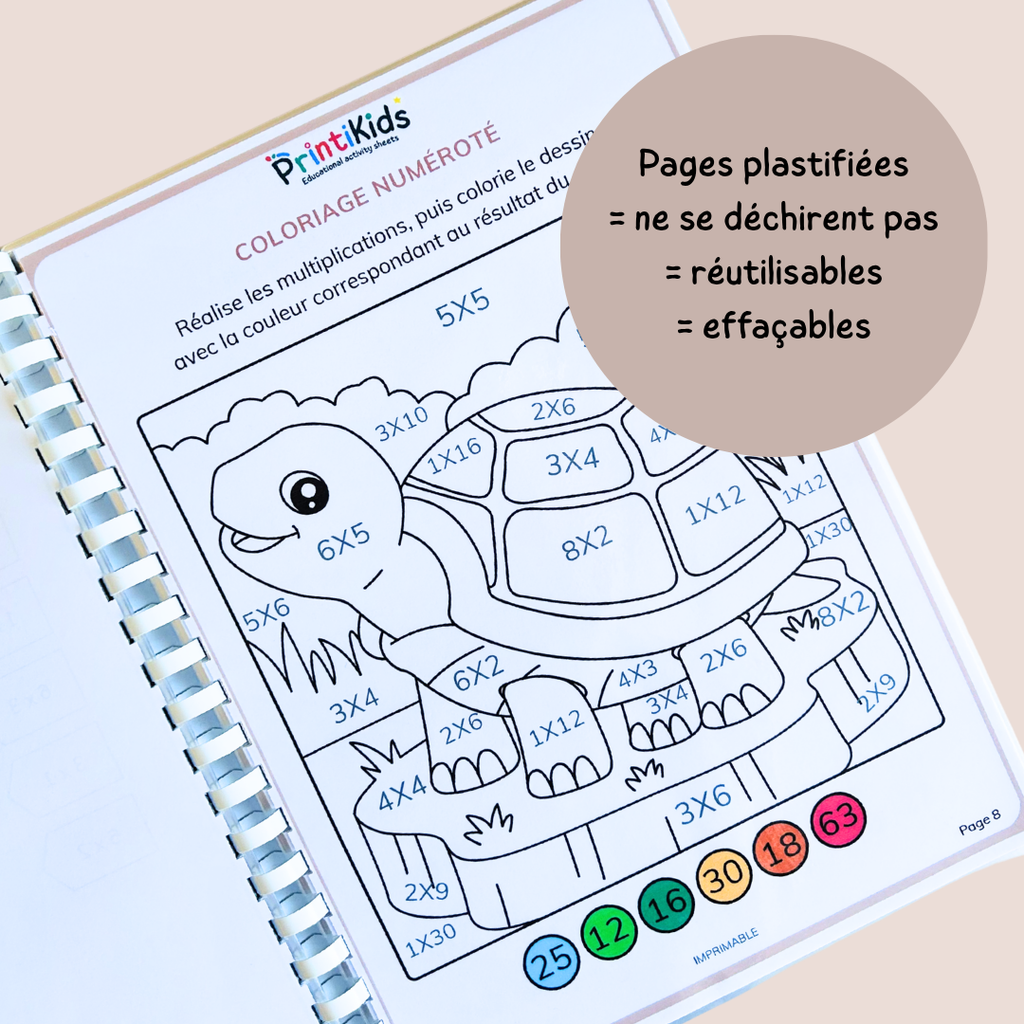 Pack d’activités multiplications – Exercices et jeux pour mémoriser les tables - CE1 CE2