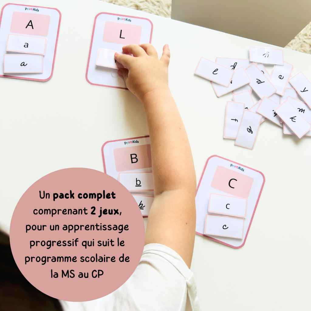 Maxi Pack Alphabet – Associer lettres, sons et écritures à manipuler - MS GS CP