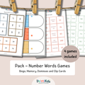 Numbers 1–100 Games Pack – 4 Activities – Grades 1–2