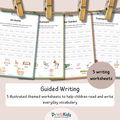 Guided Writing Worksheets – Everyday Words (Ages 6–7 | Grade 1 / Year 2)