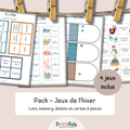 Pack - Jeux de l’hiver - CP – CE1