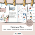 Memory de l’hiver - CP – CE1