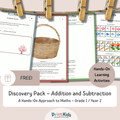 Free Addition and Subtraction Worksheets – Illustrated Word Problems – Grade 1 / Year 2
