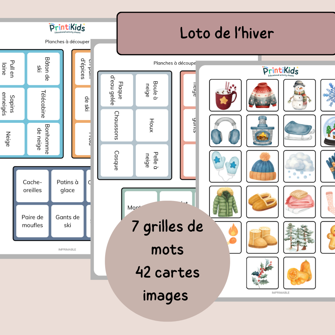 Pack - Jeux de l’hiver - CP – CE1