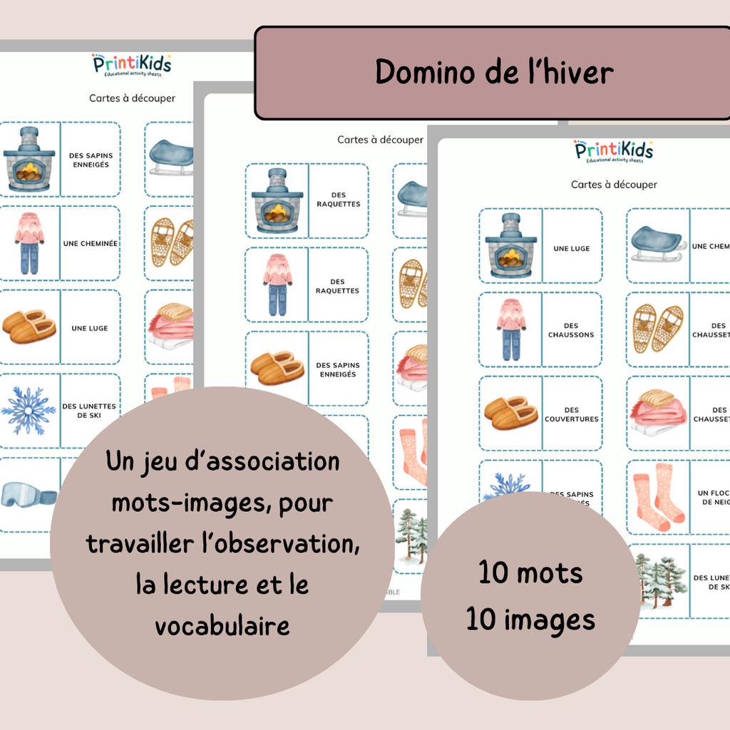 Pack - Jeux de l’hiver - CP – CE1