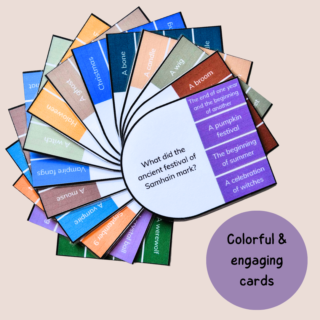 Halloween Clip Cards – Reading & Comprehension – Grade 1–3