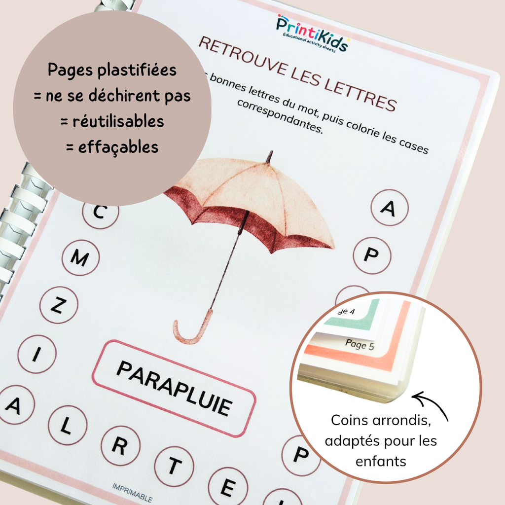 Activités alphabet – 20 fiches lettres de l’alphabet - GS - CP
