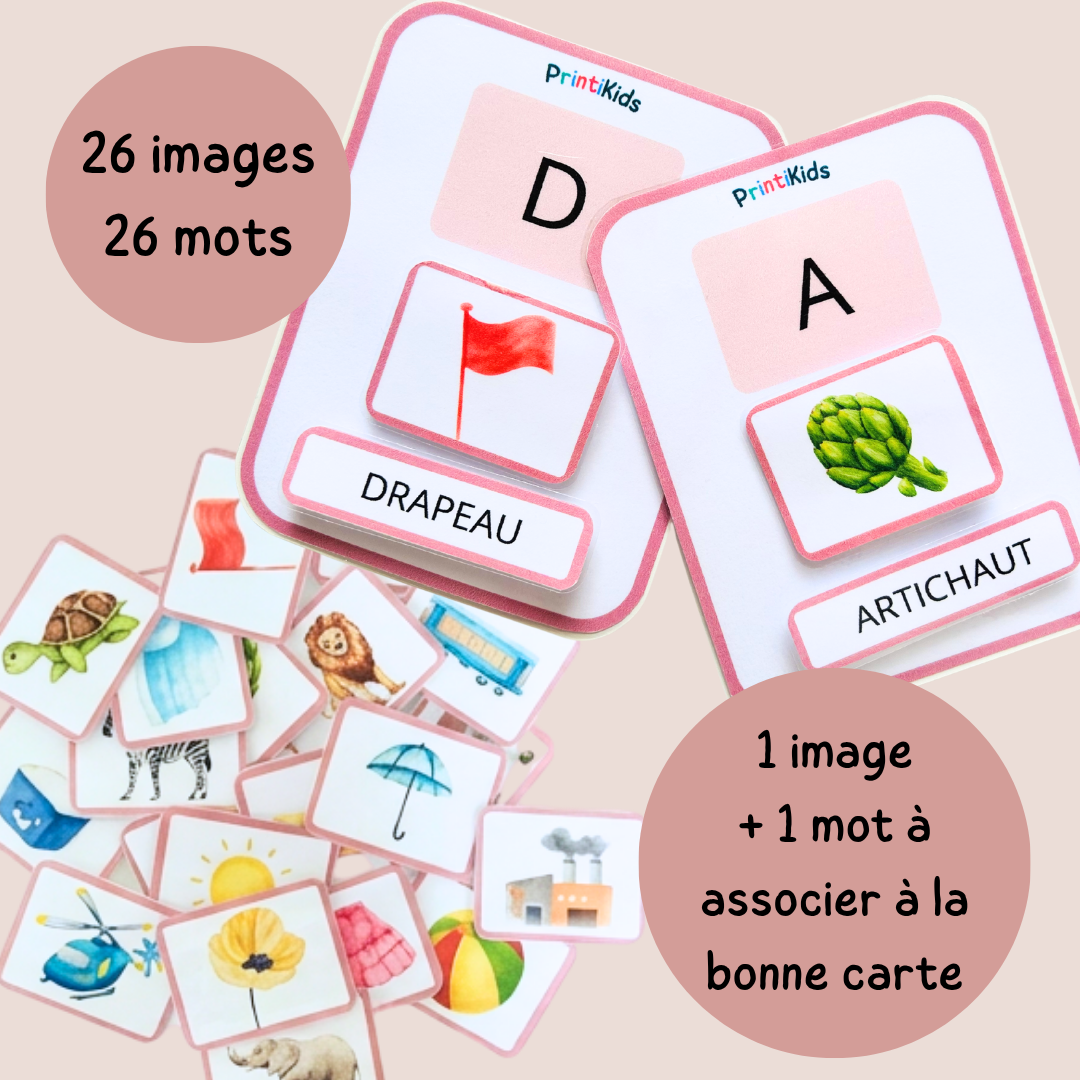 Maxi Pack Alphabet – Associer lettres, sons et écritures à manipuler - MS GS CP