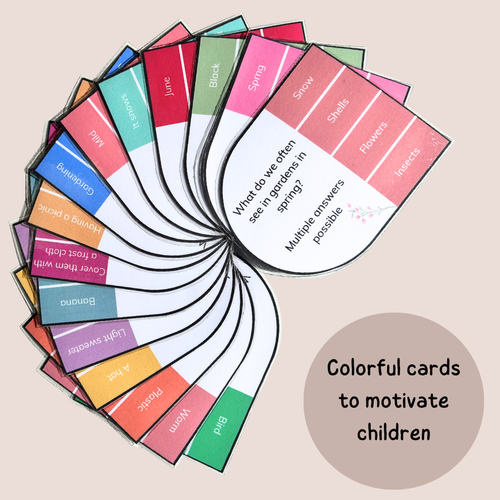 Seasons Clip Cards – Weather & Seasons Learning Activity (Ages 6–7 | Grade 1–2 / Year 2–3)