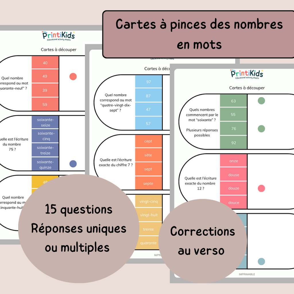 Pack - Jeux des nombres de 1 à 100 - CP - CE1