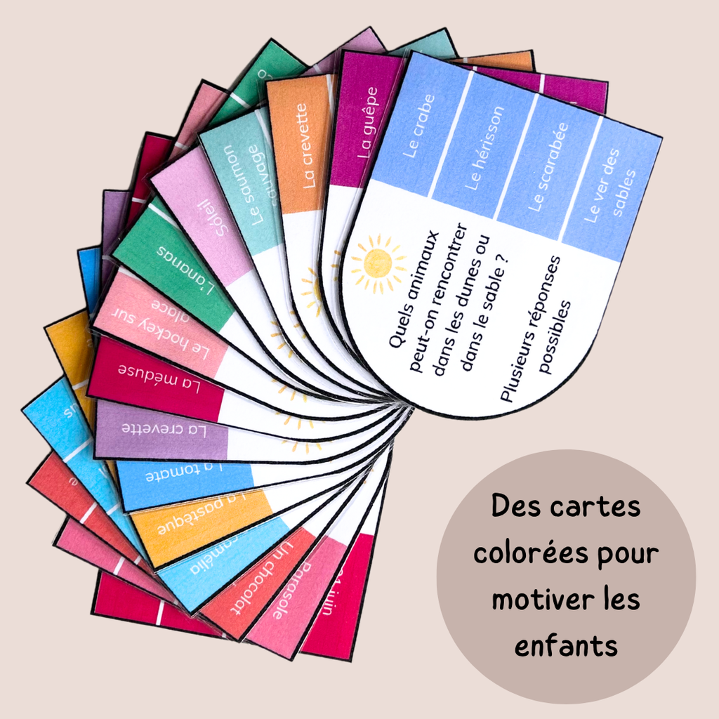 Cartes à pinces des saisons - activité autonome CP CE1