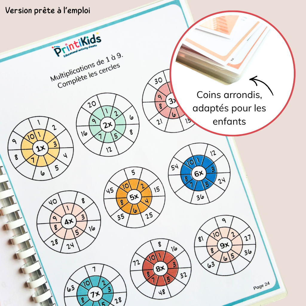 Pack d’activités multiplications – Exercices et jeux pour mémoriser les tables - CE1 CE2
