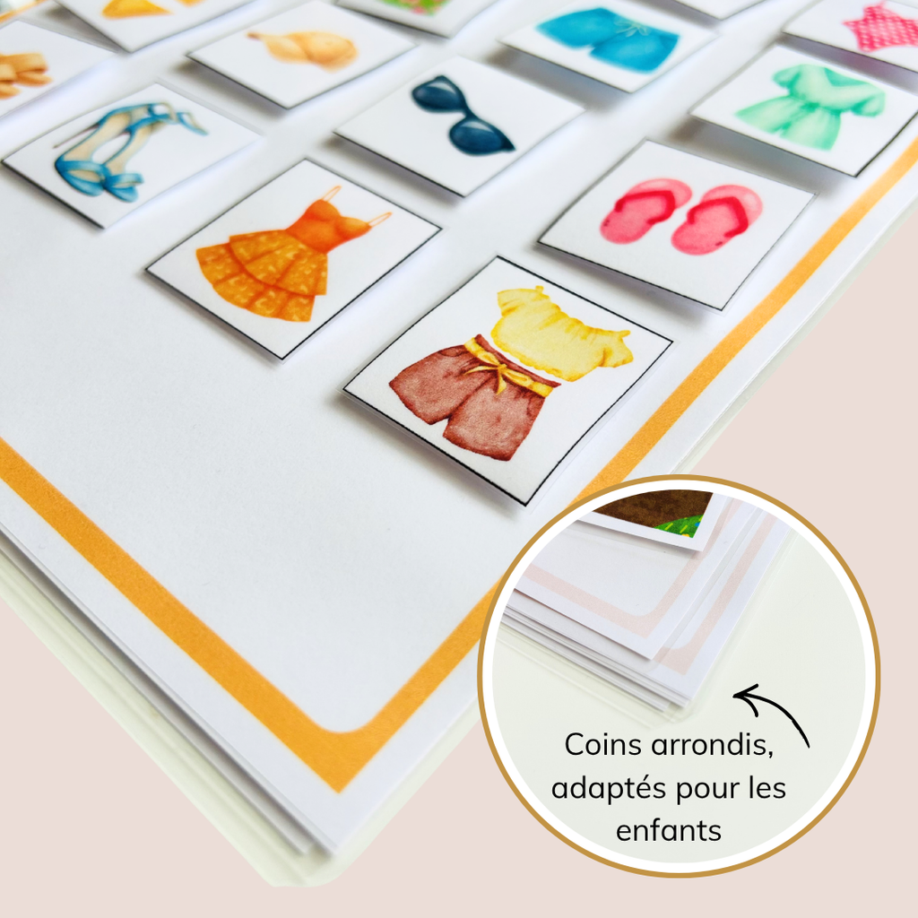 Activité tri des vêtements par saisons GS CP