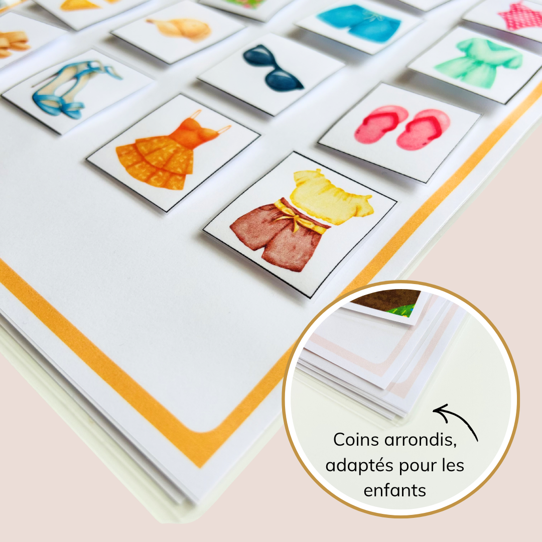 Activité tri des vêtements par saisons GS CP