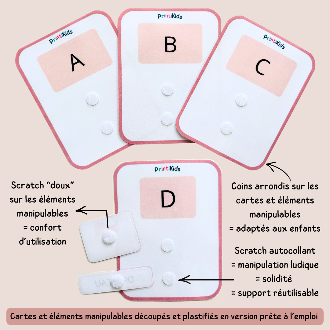 Maxi Pack Alphabet – Associer lettres, sons et écritures à manipuler - MS GS CP