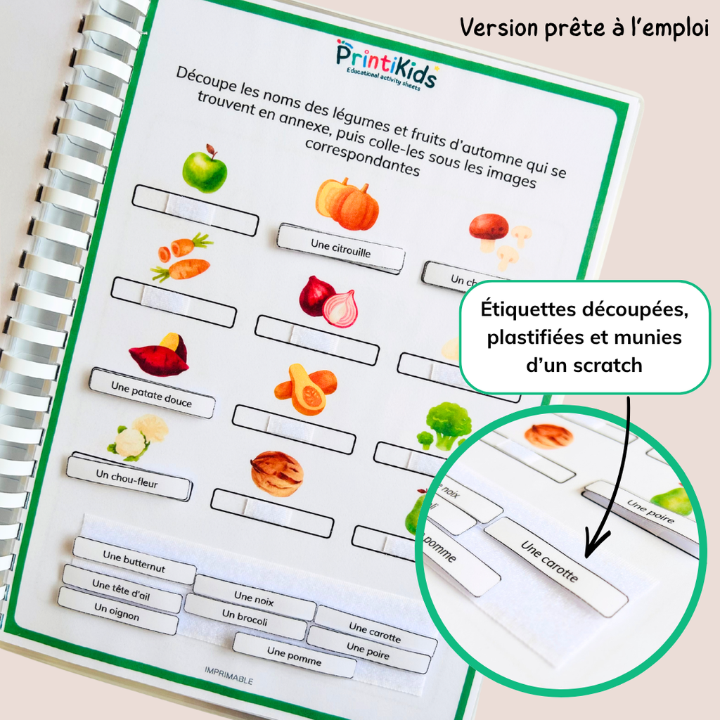 Maxi Pack d'activités d'automne à imprimer – 35 activités éducatives - CP CE1