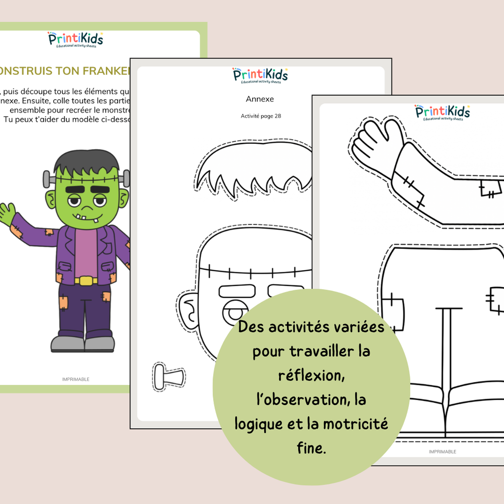 Maxi Pack d’activités Halloween – 35 activités éducatives – CP CE1