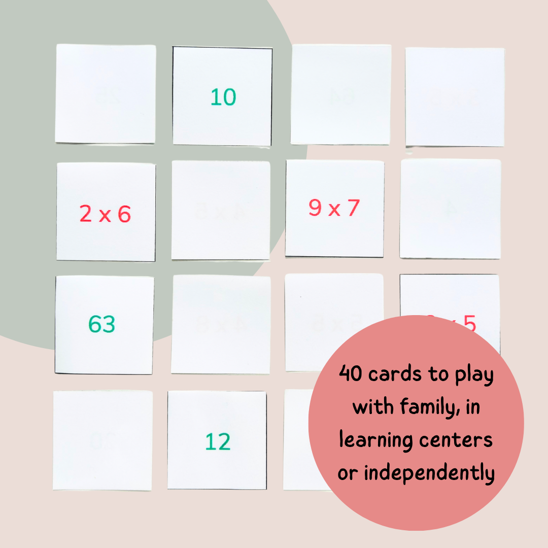 Multiplication Games Bundle Printable – 4 Fun Times Tables Activities (Ages 7–9 | Grade 2–3 / Year 3–4)