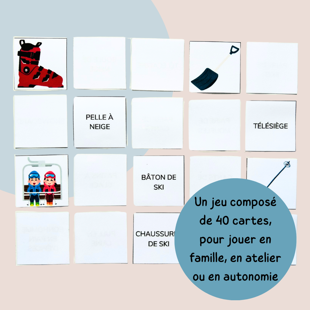 Pack jeux de l'hiver - 4 activités CP CE1