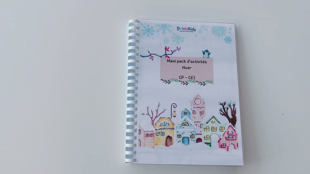 Maxi pack d’activités de l’hiver – CP - CE1
