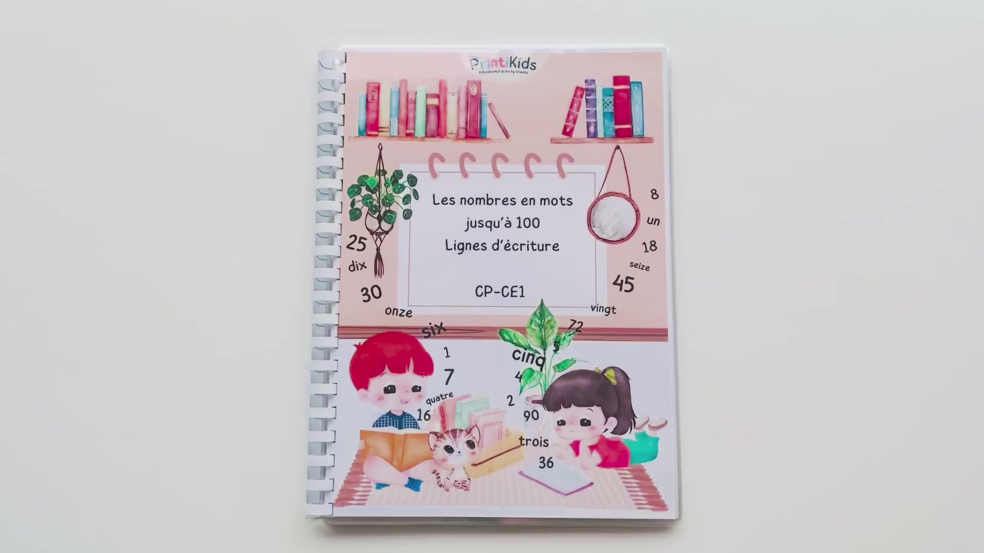 Pack écriture - Ecrire les nombres en lettres jusqu'à 100 - CP - CE1 - CE2
