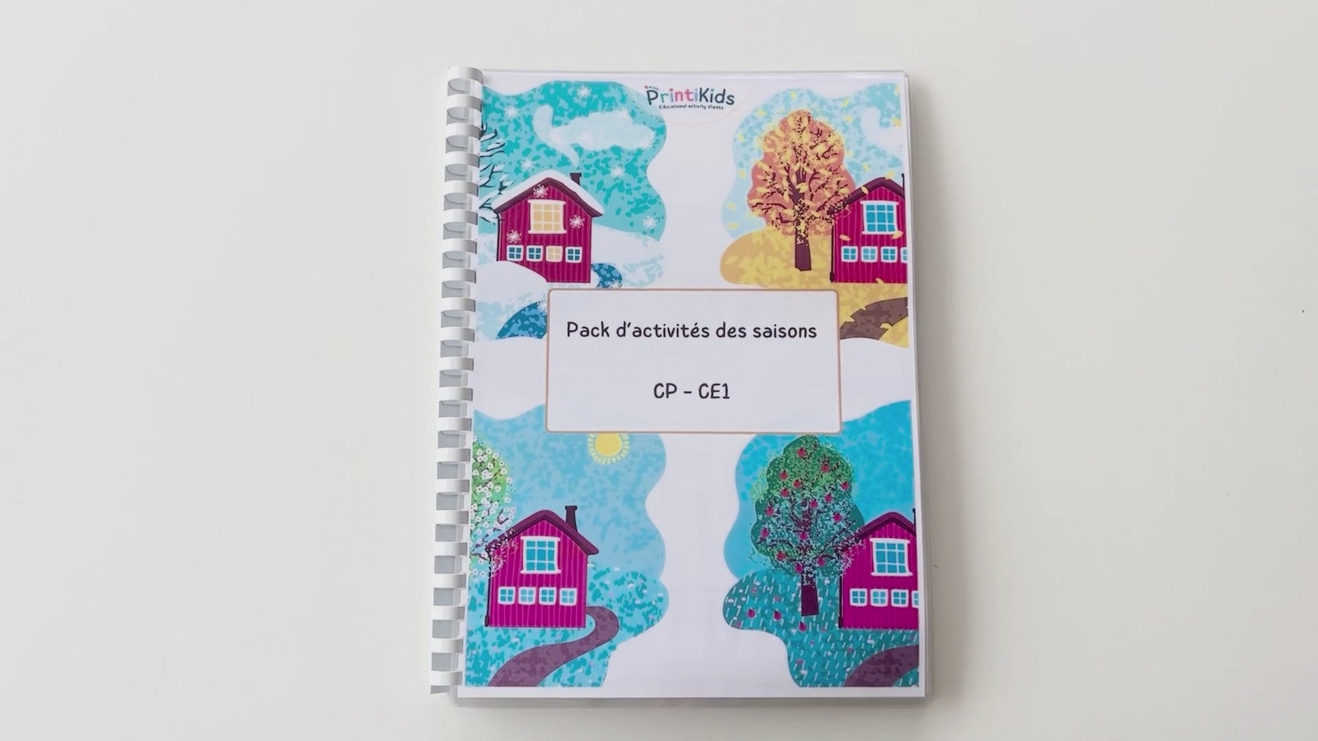 Pack d’activités – Les saisons - CP-CE1