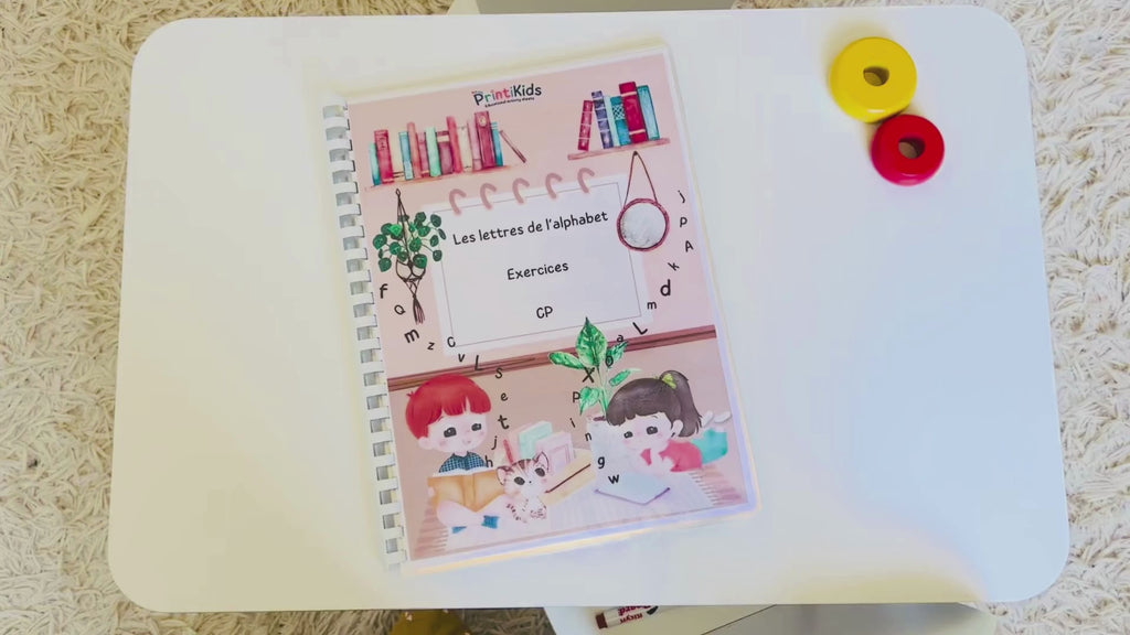 Activités alphabet – 20 fiches lettres de l’alphabet - GS - CP
