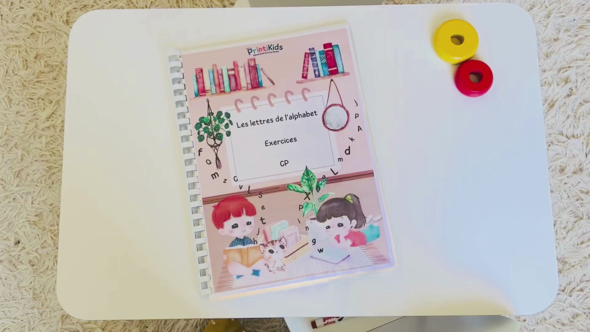 Activités alphabet – 20 fiches lettres de l’alphabet - GS - CP