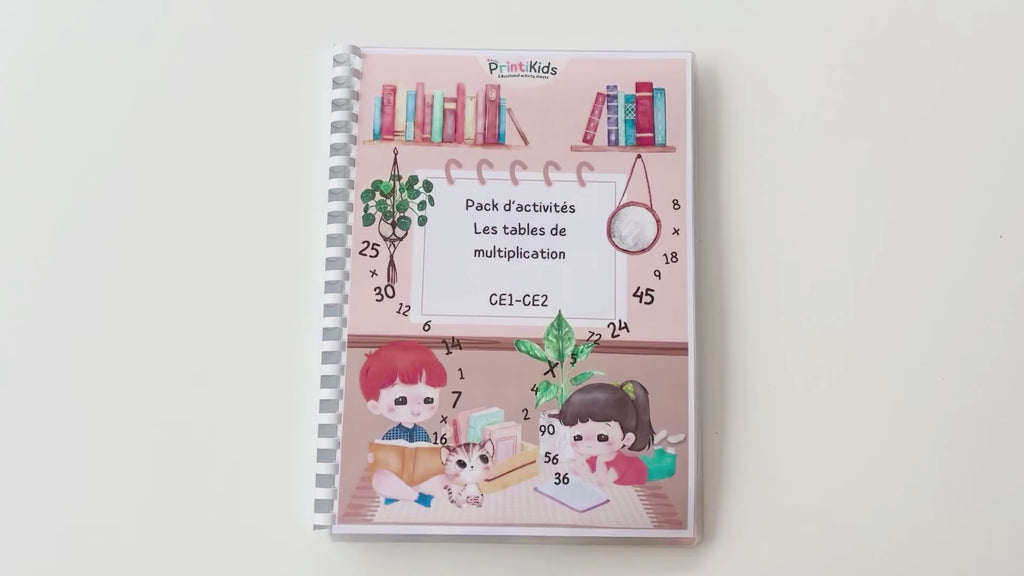 Pack d'activités - Les multiplications CE1 - CE2